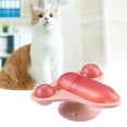thumbnail image 4 of Juguete Para Gatos, Pulido De Giratorio, Juego Interactivo Con Hierba Rosa Zulema  molino de viento gato juguetes divertidos, 4 of 7