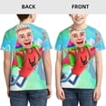 thumbnail image 4 of Share The Love T Shirt For Boys Girls, Funny Novelty T Shirt, Unisex Short Shirts For Daily Outdoor, Classic Fit, Crew Neck, 4 of 8