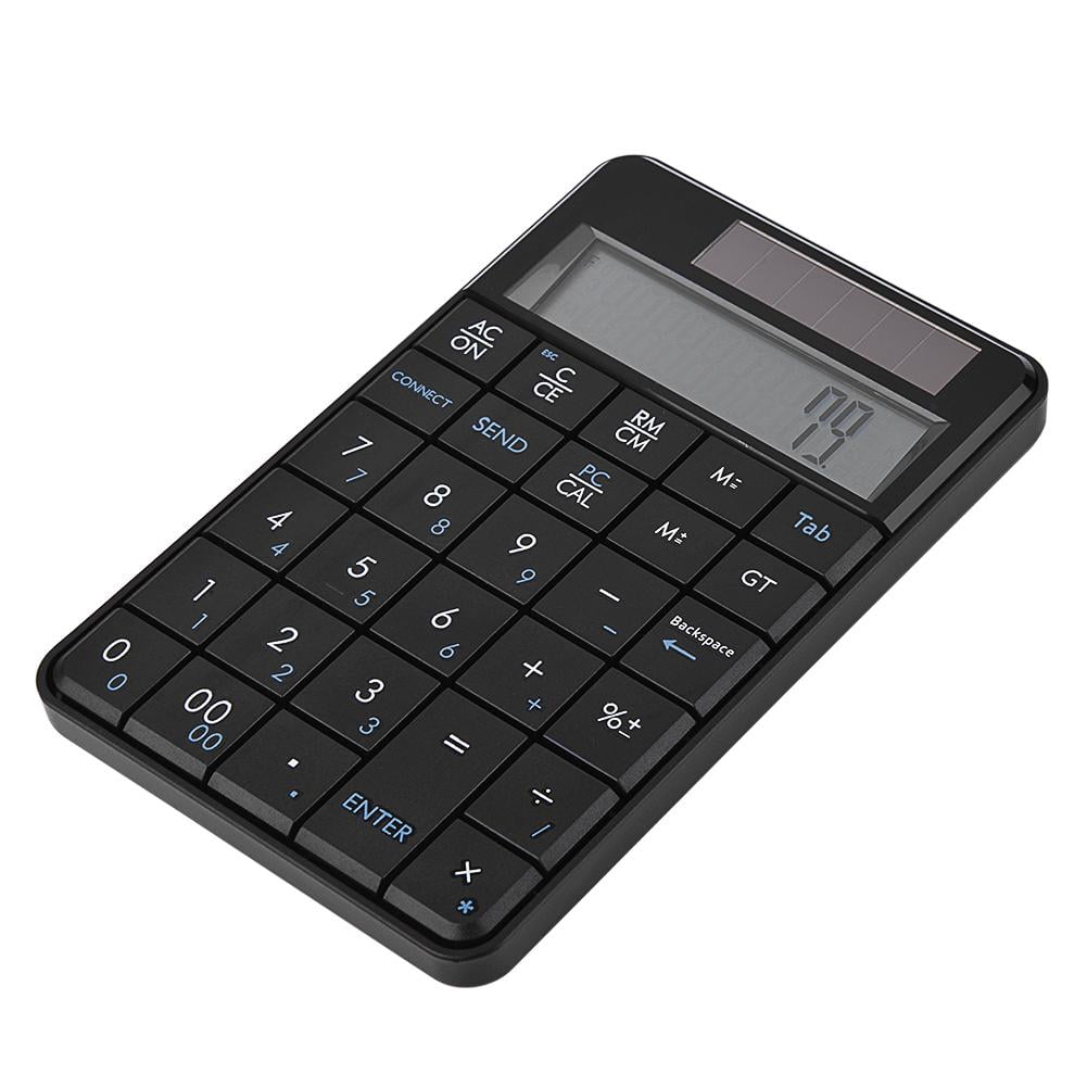 Peahefy calculator, numeric keyboard,Mini 2.4G USB Wireless 2 In 1 29 Keys Numeric Keypad