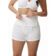 thumbnail image 1 of Underworks Post Delivery Abdominal Binder 6-inch with Velcro Closure White Large, 1 of 3
