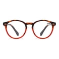 thumbnail image 7 of 5 Pairs of Retro Round Blue Light Blocking Reading Glasses 3.00,HD Trendy Classic Presbyopic Glasses, Spring Hinge Readers +3.00 for Women and Men, 7 of 7
