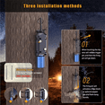 thumbnail image 5 of 3X Perimeter Trip Alarm, Trip Alarm 12 Gauge Camping Trip Wire Alarm Device, Bear Deterrent,Camping Trip Alarm A, 5 of 5