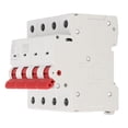 thumbnail image 1 of 4 Pole Circuit Breaker, 400V Miniature Air Switch 6kA Breaking Capacity  Insulation Contact Position Indication  For Electrical Equipment, 1 of 8