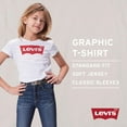 thumbnail image 2 of Levi's Girls' Short Sleeve Logo T-Shirt, Sizes 4-16, 2 of 6