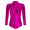 Hot Pink, variant on IBTOM CASTLE Women's Dance Ballet Leotards Long Sleeve Metalic Shiny Leather Turtleneck Gymnastics One Piece Lycra Bodysuits Dancewear M Silver