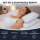 thumbnail image 2 of Set de 2 Almohadas Zenith Estándar Memory Foam, 2 of 8