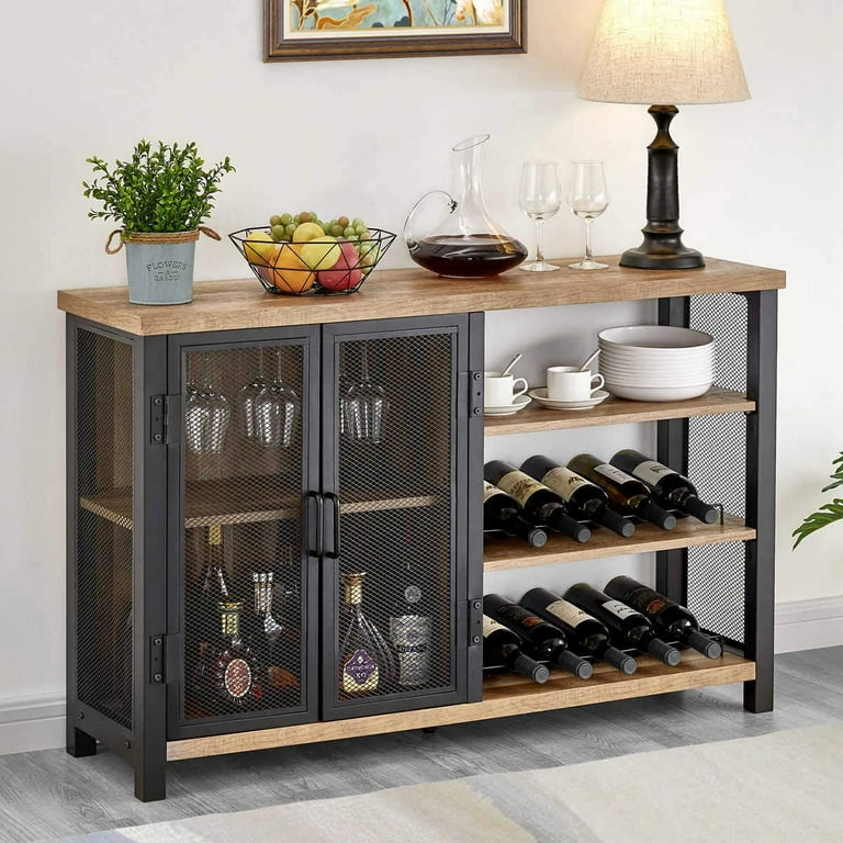 Bon augure industrial bar cheap cabinet