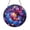 Acrylic 3.5 Inch, variant on Nebula Galaxy Stained Glass Suncatcher Window Decor, Spiral Galaxy Art Glass Window Hanging Ornament with Starry Sky, Colorful Cosmic Design Decorative Glass Panel for Celestial Home Decor Gift