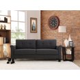 thumbnail image 5 of Lifestyle Solutions Hayward Sofa Upholstered Fabric Rolled Arms, Heather Grey, 5 of 5