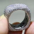 thumbnail image 3 of K-KED Fashion Gift 925 Silver Filled Ring Women Delicate Jewelry Wedding Ring Sz 6-10-10, 3 of 6