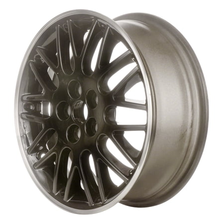 16 X 6 Reconditioned OEM Aluminum Alloy Wheel  Black Lip Cut  Fits 2001-2002 Dodge Neon