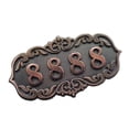 thumbnail image 2 of Vintage House Number Plaque Home Address Sign Address Sign Garden Wall Sign, 2 of 8