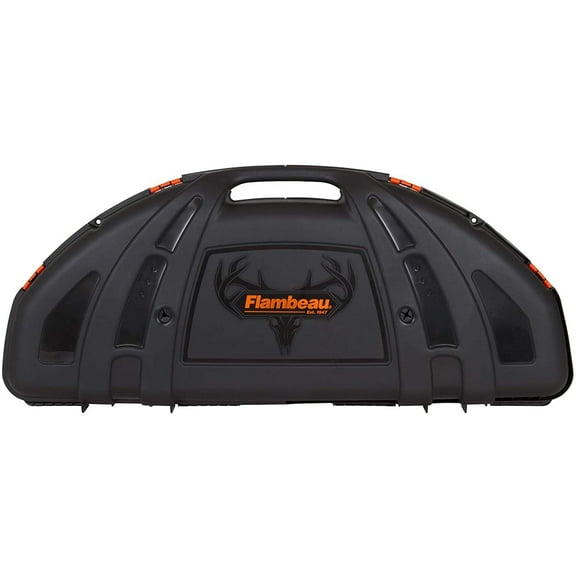 Flambeau Outdoors, Safe Shot Compound Bow Case, Black, Plastic, 47.5 inches