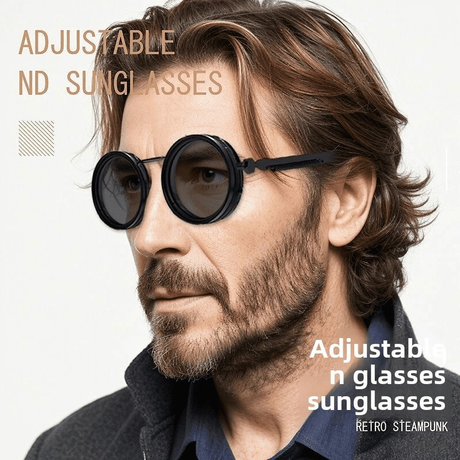 Outdoor Drving Travel Fishing Adjustment ND Filter Sun Glasses Men Sunglasses