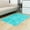 Blue, variant on Super Soft Large Shaggy Fur Area Rug Grey for Bedroom Dorm Nursery Kids Boys Room, Modern Indoor Home Decorative Livingroom Carpet Plush Fluffy Comfy Accent Floor Rugs 4x2.7 Feet