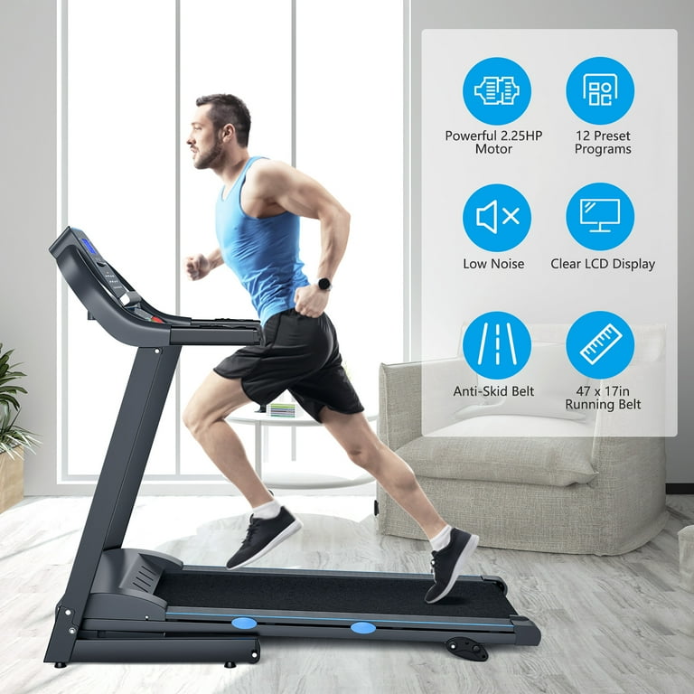 Goplus cheap treadmill walmart