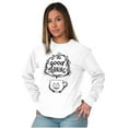 thumbnail image 3 of Caturday Morning Cats Coffee Lovers Women's Long Sleeve T Shirt Brisco Brands X, 3 of 5