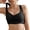 Black, variant on Women's Posture Corrector Sports Bra Crisscross Back Seamless Push-Up Wireless Nylon Bra with Lift Support 1pc Sizes 32,34,36,38 in Black,Beige