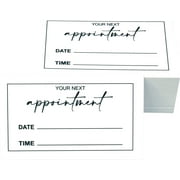 RXBC2011 Appointment Reminder Cards for Beauty Makeup Hair Nail Salon Barber Shop Restaurants Therapist Pack of 100