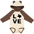 thumbnail image 3 of Inktastic Love Texas Boys or Girls Long Sleeve Baby Bodysuit, 3 of 5
