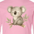 thumbnail image 4 of Inktastic Sleepy Koala Long Sleeve Youth T-Shirt, 4 of 5