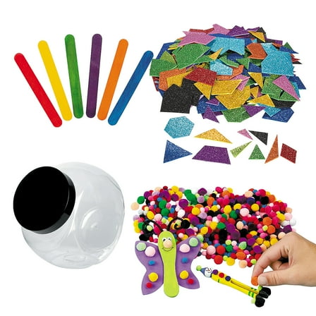 Craft Supplies & Storage Assortment May Vary