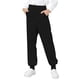 thumbnail image 2 of Cowsor Kids Solid Color Sweatpants Casual Elastic Waist Joggers Pants Comfort Loose Fit Athletic Pants Running Trousers, 2 of 7