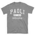 thumbnail image 1 of Paoli Indiana Classic Established Men's Cotton T-Shirt, 1 of 1