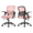 Pink/23.82 x 22.24 x 38.39 inch, variant on Alvantor Ergonomic Office Chair, Lumbar Support, Height Adjustable, Flip-up Armrest, Rocking Mode, 360 Swivel, Conference Room