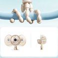 thumbnail image 4 of Ventilador Portátil Mano DQrwqpou Mini Pulpo con Trípode Flexible para Coche Sala Oficina, 4 of 9