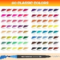 thumbnail image 3 of Rotuladores ALEMHOP Dual Brush, 80 colores, arte con estuche, 3 of 7
