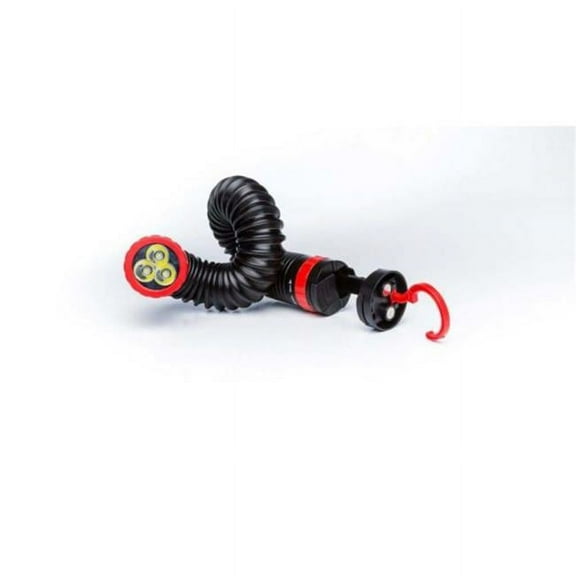 FUSO FUSOV51001000 All-in-One Flex LED Flashlight, Red & Black