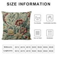 thumbnail image 5 of Fenyluxe Fathers Day Pillow Covers Floral Throw Pillows Nature Pillow Pastel Pillow Cover Marriage Valentine Wedding Square Pillow Case Cushion Cover for Home Car Decorative 12x12in, 5 of 5