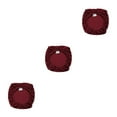 thumbnail image 2 of Destyer Chair Cushion Cover Seat Covers Backrest Protector Elastic Soild Color Adjustable Dirt-Resistant Hotel Kitchen Chairs Wine Red 3Set, 2 of 6