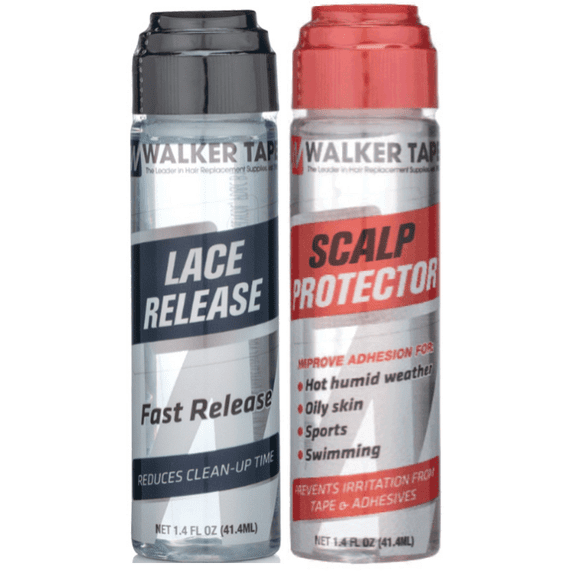 Walkers Scalp Protector (1.4 FL OZ) & Lace Release (1.4 FL OZ) - Saver Pack by Walker Tape