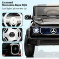 thumbnail image 2 of NEILA Mercedes-Benz EQG Licensed 12V Kids Ride on Car Electric Fun Toys，9AH Battery Powered with Parent Remote Control, Full Car LED Lights, Spring Suspension, Music for 3-8 Years Kids, Black, 2 of 6