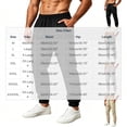 thumbnail image 3 of ctdiral Mens Stretchy Joggers Lightweight Running Sweatpants Elastic Waist Tapered Pants with Pockets Army Green L, 3 of 5
