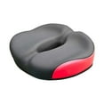 thumbnail image 4 of Luwecf Bicycle Saddle Bicycling Elegant Mountain Waterproof Widen Thicken Bike Seat Red, 4 of 9