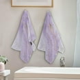 thumbnail image 4 of Dreamtimes Marble Soft Hand Towels 2-Piece Absorbent Bath Towel Decorative Fingertip Towels for Bathroom Gym Spa Hotel Beach Swimming Pool,14.4" x 28.3", 4 of 7