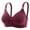 Wine, variant on TSADFHJI Women Casual Adjustable Breathable Top Bra Underwear without Steel Ring Gathering and Adjusting Bra Red Bras Women Crotchless Womens Bras Crotchless Teddy Set Womens Bras Black Dark Blue 44