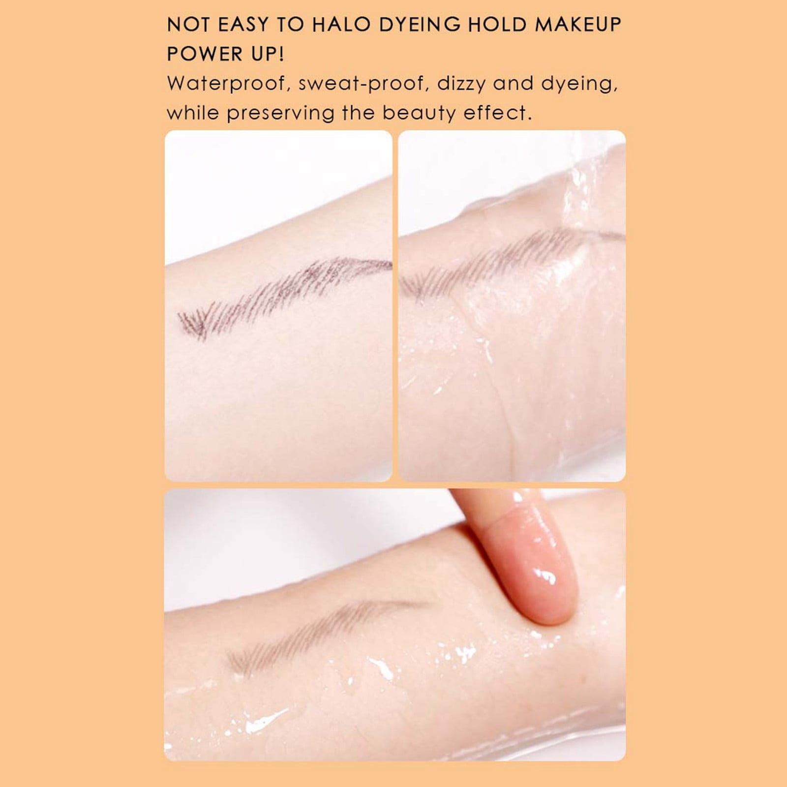 Eye Brow Brush And Pencil Eyebrow Wax Sticks round Brow Gel Tinted Wax for Eyebrows Melt Eyebrow Color for Eyebrow Makeup Dark New Brow Busy Brows Tinted Brow Gel Eyebrow for Women Japan Rose Brow