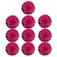 thumbnail image 2 of 10 piezas de flores artificiales de seda para decoración de bodas y fiestas, corona de bricolaje, regalo para muñeca. vino tinto, 2 of 9