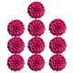 thumbnail image 2 of 10 cabezas de flores de seda para ramo de novia, decoración de fiesta, manualidades - Rojo, como rojo vino tinto, 2 of 9