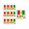 thumbnail image 2 of Linnome 10 Piece Soccer Team Temporary Tattoos Waterproof Fake Body Art for Sports Events Fan Party Face Arm Decoration Removable Design, 2 of 6