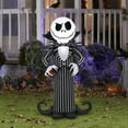 thumbnail image 2 of Airblown Inflatables G08 228877X Jack Skellington avec Collier Vampire, Disney, 2 of 3