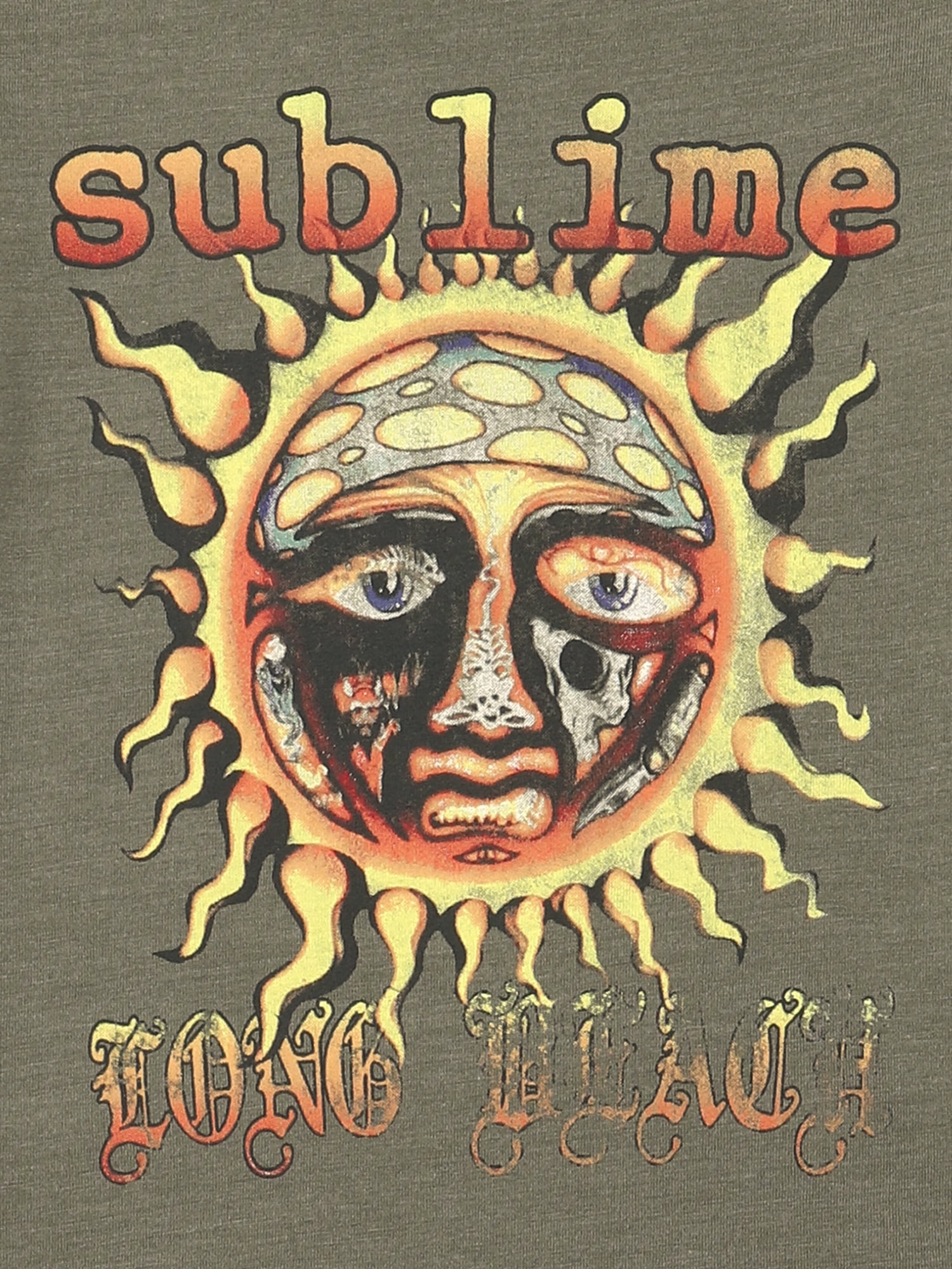 Sublime Boys Sun Logo Graphic Tee with Short Sleeves, Sizes 4-18