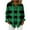 *Army Green, variant on VBVC Women's and Women's Plus Plaid Shirt,Ladies Button Down Blouse,Collared Business Work Tops For Women,Orange,Size S