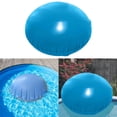 thumbnail image 2 of Air Cushion Round Pool Cover Protector Winter Medium Pool Canopy Accessory 120cm Blue PVC, 2 of 4
