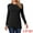 Black, variant on DARING DIVA Pullover Sweater Long Sleeve Crewneck Knit Tops S Dark Red