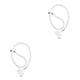 thumbnail image 4 of Tholdsy Cordón para teléfono móvil, correa para el cuello, ajustable, universal, para colgar llaves, cuerda para correr, compras, Blanco 2piezas, 4 of 6